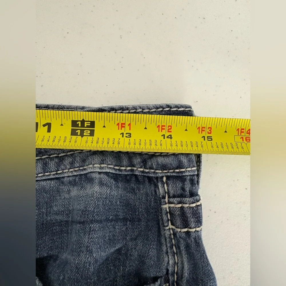 Miss Me | Star Cuffed Capri Jeans Size 28 Low Rise - Picture 11 of 14